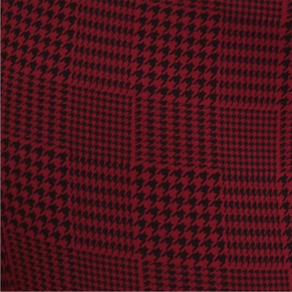 Torrid Red Plaid Houndstooth Pixie Ponte Pants - image 2